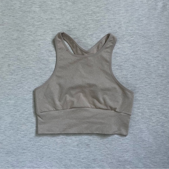 Free People Movement Tan Sports Bra Size M/L - Picture 1 of 6